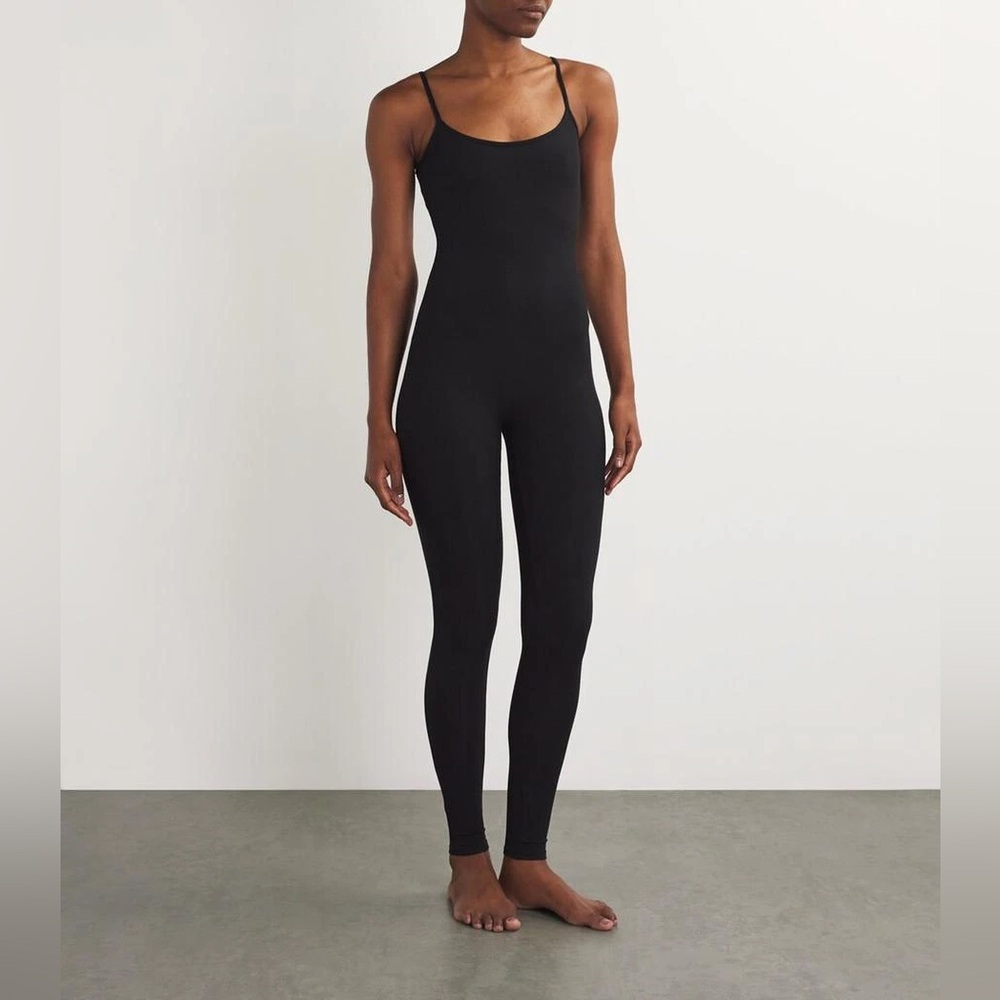 Skims Women’s Soft Lounge Cami Black Jumpsuit Size Small